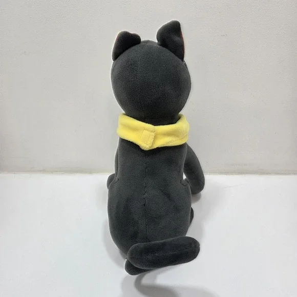 Denis Daily Official Sir Meows a Lot 13" Black Cat Plush Toy 2017  (Rip In Neck) - Picture 4 of 6